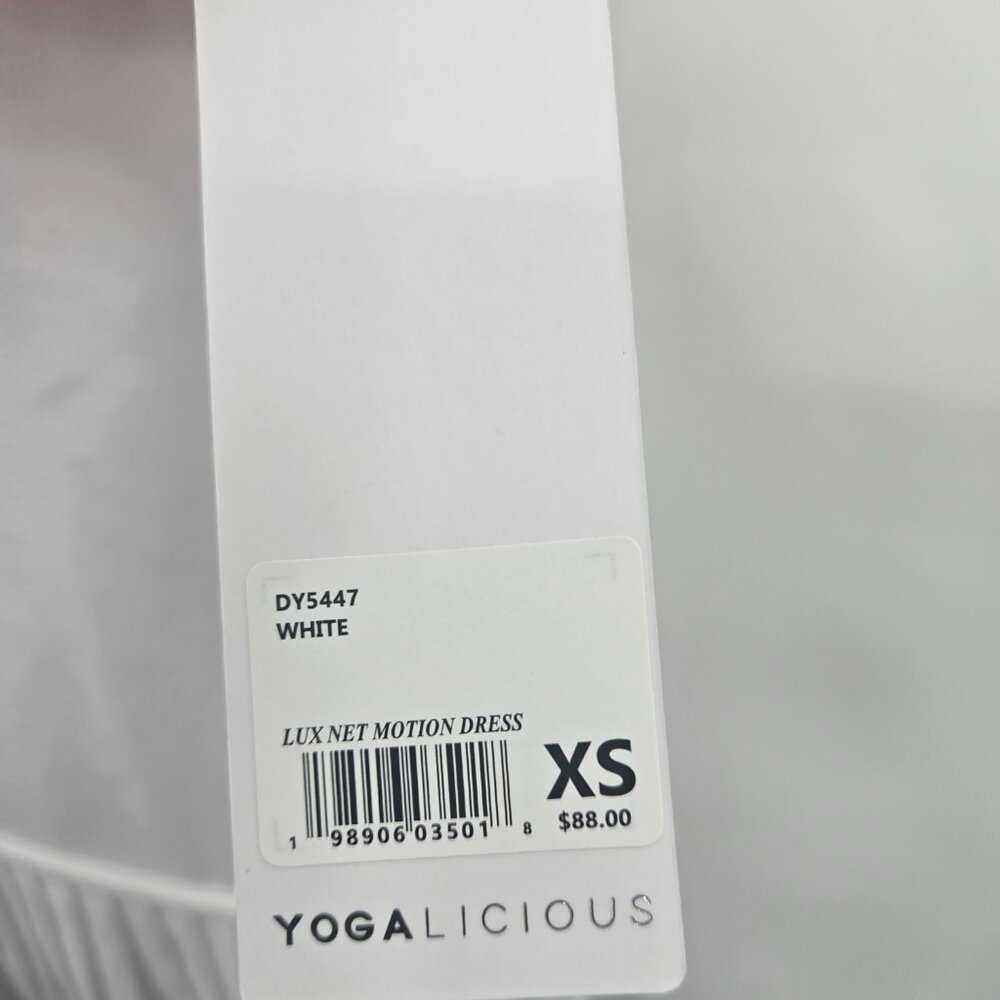 Yogalicious White Preppy Tennis Pickleball Athletic Motion Dress Size XS - Picture 4 of 11